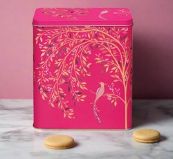 SM3033 - Pink Birds - Sara Miller - Kitchen Larder  Tin